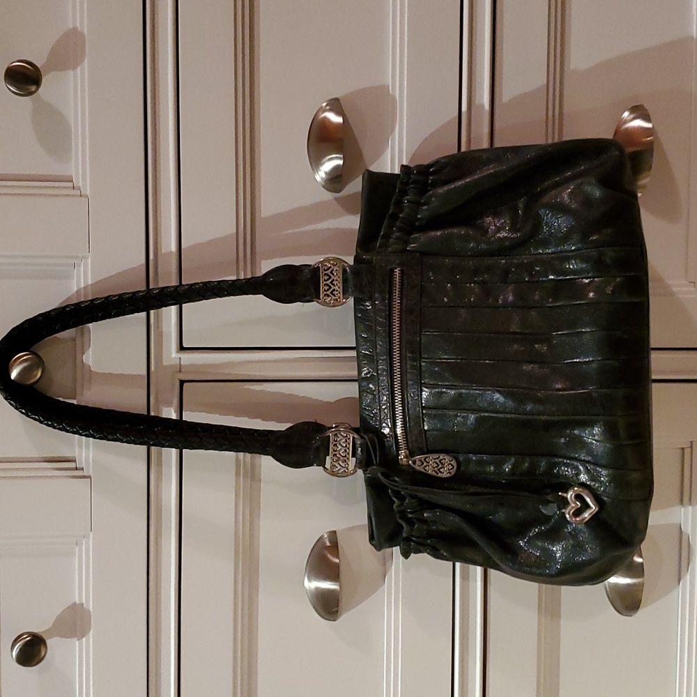 Brighton Soft Black Leather Purse